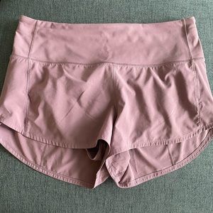 Lululemon Speed Shorts high waisted 2.5” inseam size 8 EUC